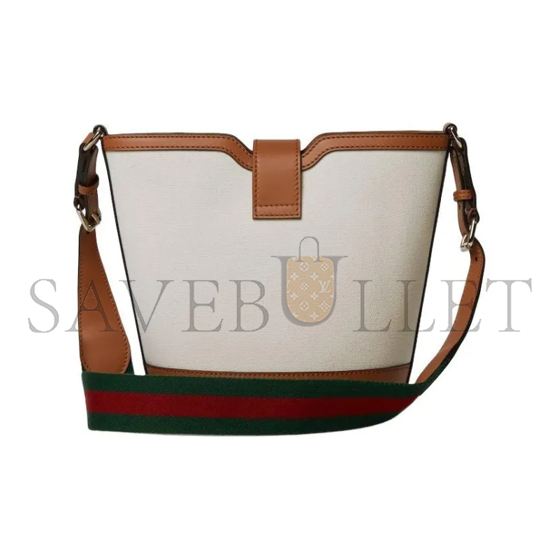 G*u*i leather mini bucket 782908 (20.5*18.5*12.5cm)